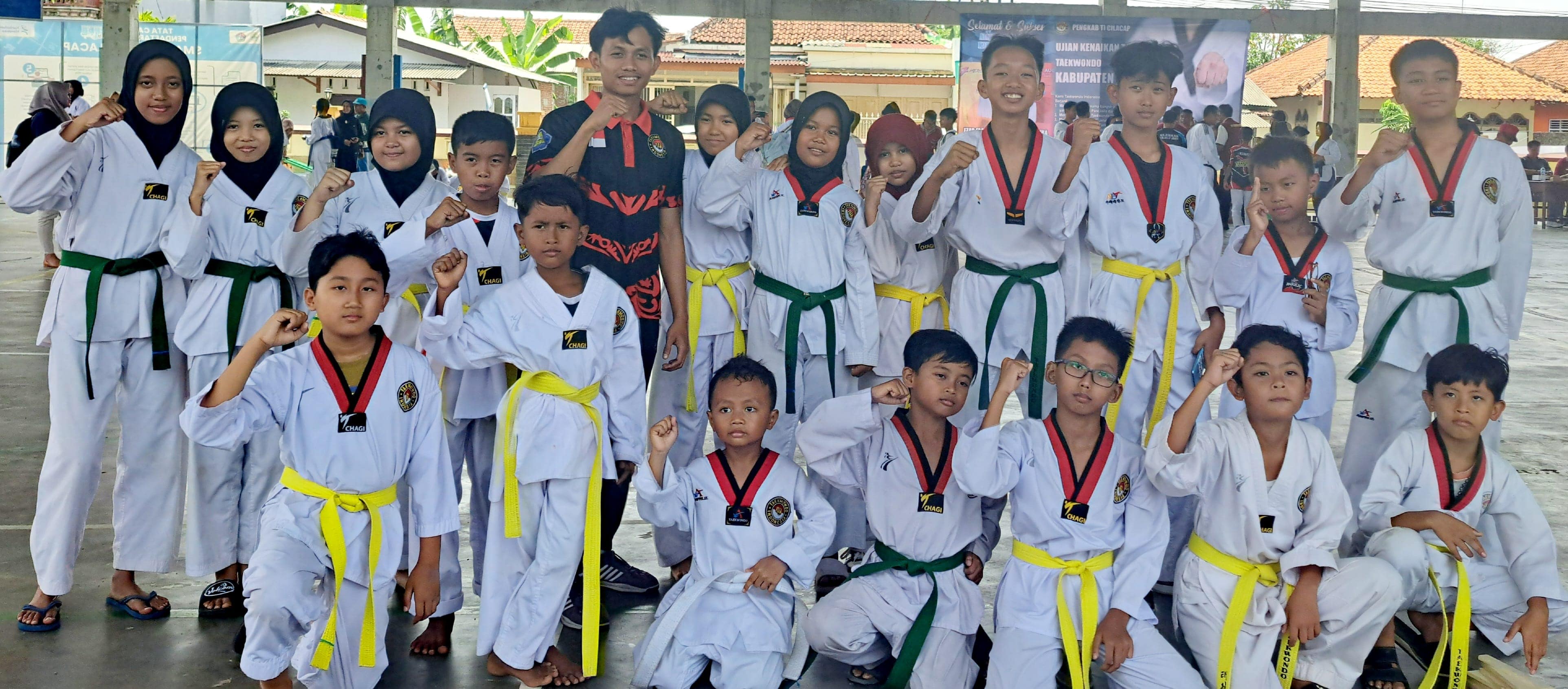 23 Atlet N-lion's Club Cilacap Mengikuti UKT Periode September 2024  Taekwondo Indonesia Dojang nlionscilacap