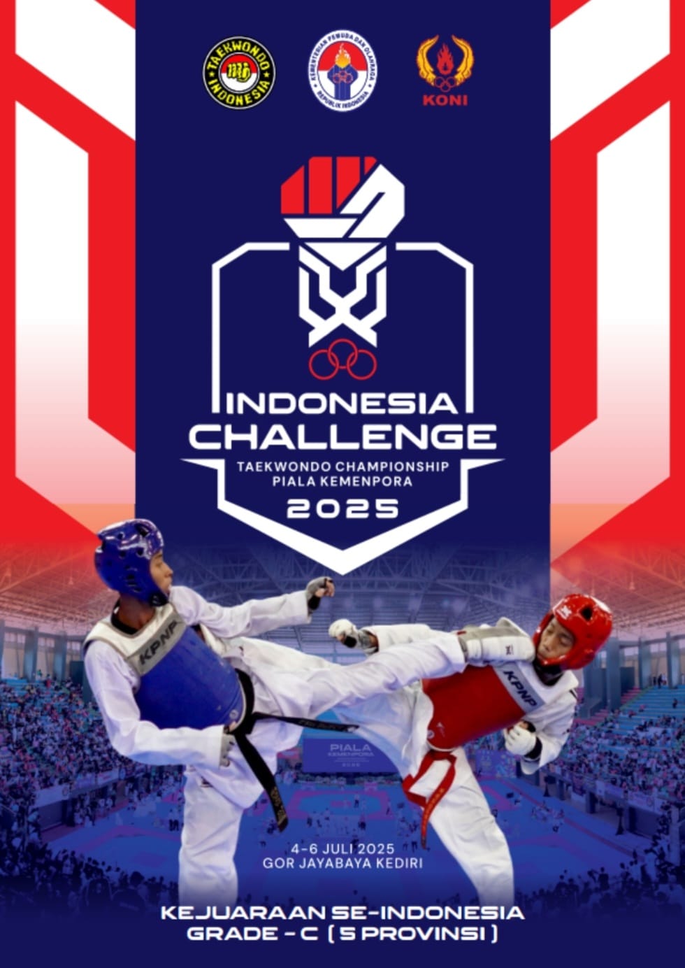 Ajang Pertarungan Prestasi Taekwondo di Tanah Air Taekwondo Indonesia Dojang nlionscilacap